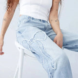 Yasmin | Bow Baggy Jeans Zendoo.de