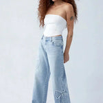 Yasmin | Bow Baggy Jeans Zendoo.de