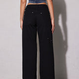 Weit geschnittene Jeans mit modernem Utility-Design