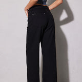 Weit geschnittene Jeans mit modernem Utility-Design