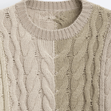 Jonas | Grobstrick-Pullover mit Zopfmuster – Klassisch & Zeitlos