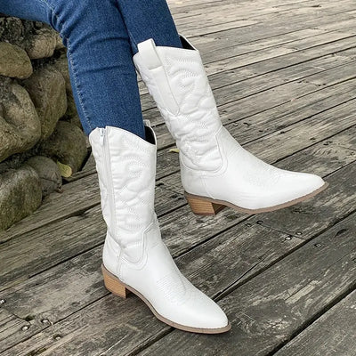 Geneva | Elegante Cowboy-Stiefel aus Metall Zendoo.de