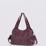 City-Handtasche mit Crossbody-Option und praktischen Fächern