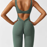 Sienna | Rückenfreier Flare-Jumpsuit