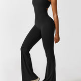 Sienna | Rückenfreier Flare-Jumpsuit