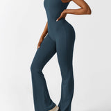 Sienna | Rückenfreier Flare-Jumpsuit