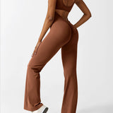 Sienna | Rückenfreier Flare-Jumpsuit