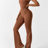 Sienna | Rückenfreier Flare-Jumpsuit