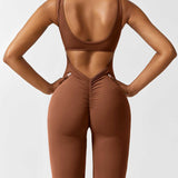 Sienna | Rückenfreier Flare-Jumpsuit