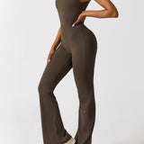 Sienna | Rückenfreier Flare-Jumpsuit