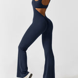 Sienna | Rückenfreier Flare-Jumpsuit