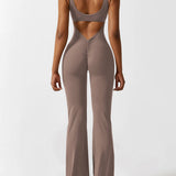 Sienna | Rückenfreier Flare-Jumpsuit