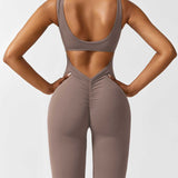 Sienna | Rückenfreier Flare-Jumpsuit