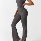 Sienna | Rückenfreier Flare-Jumpsuit