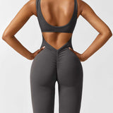 Sienna | Rückenfreier Flare-Jumpsuit