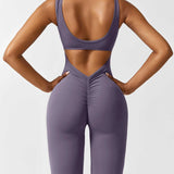 Sienna | Rückenfreier Flare-Jumpsuit
