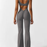 Sienna | Rückenfreier Flare-Jumpsuit