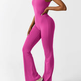 Sienna | Rückenfreier Flare-Jumpsuit