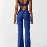 Sienna | Rückenfreier Flare-Jumpsuit