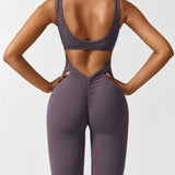 Sienna | Rückenfreier Flare-Jumpsuit
